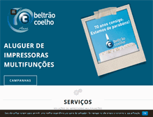 Tablet Screenshot of beltraocoelho.pt